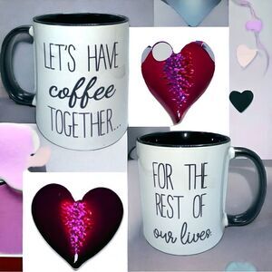 FREE COUPLES MUG with any jewelry or lingerie purchase of $50 more